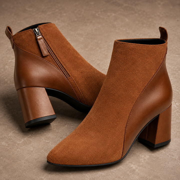 Odette Suede Ankle Boots