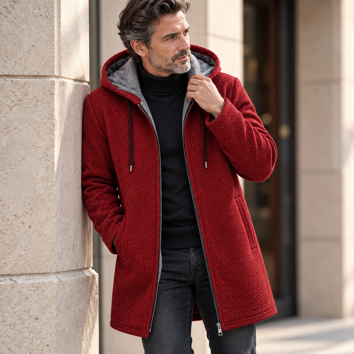 Jacob Hooded Cardigan