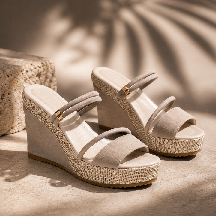 Calla Wedge Sandals