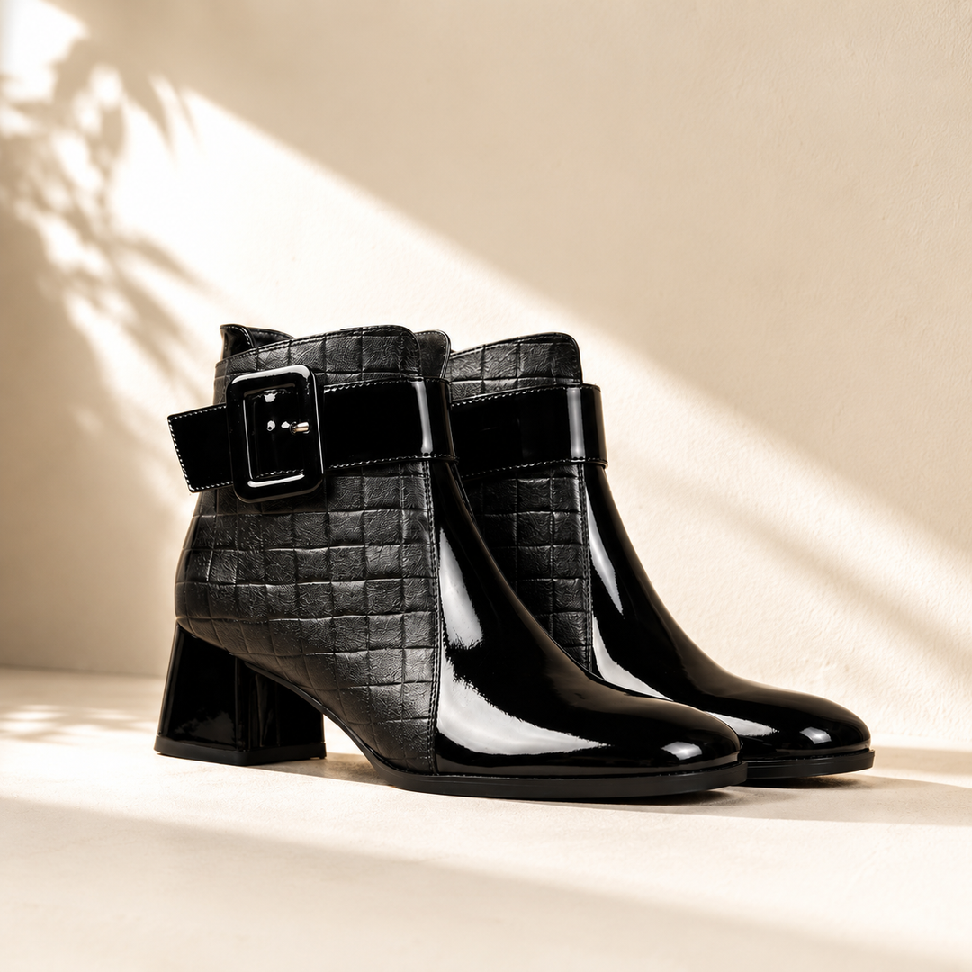 Harper Lane Leather Ankle Boots