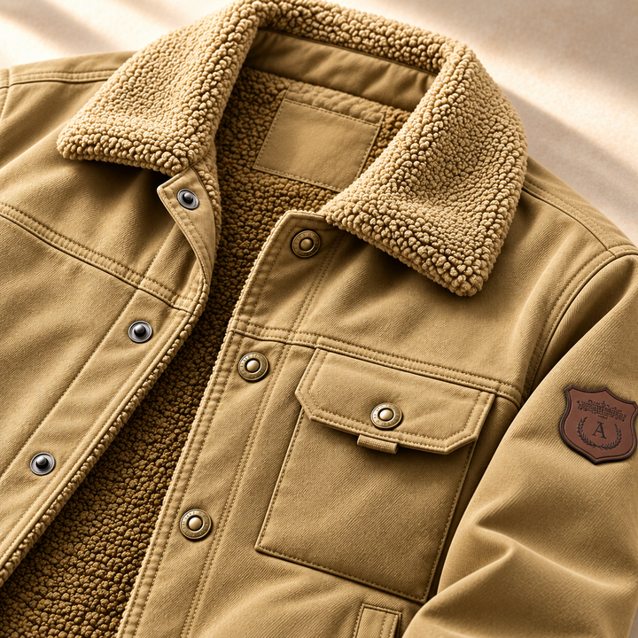 Banff Sherpa Lined Trucker Jacket