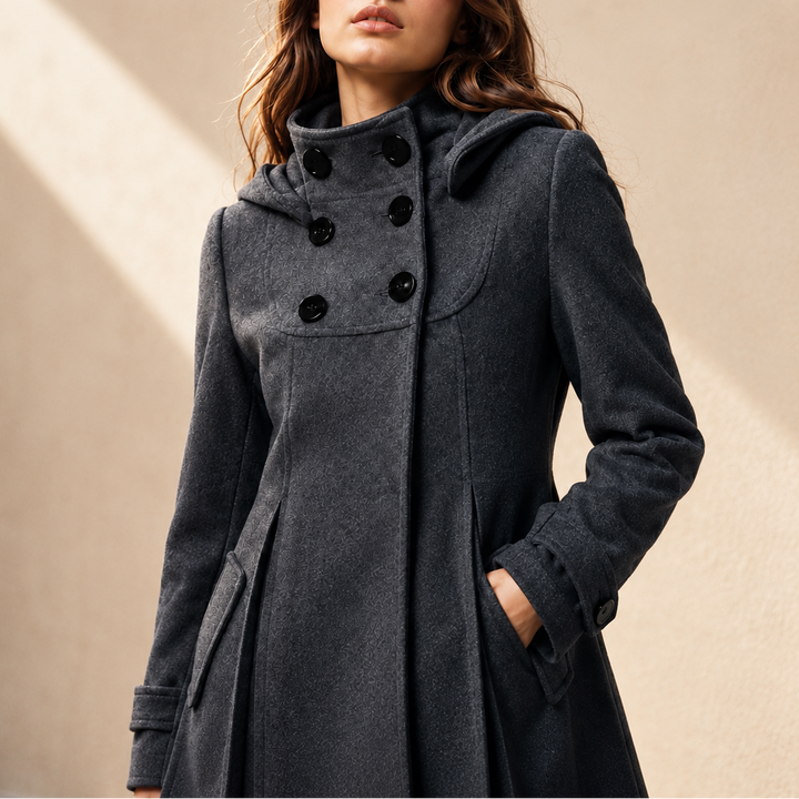 Bella Hooded Swing Coat