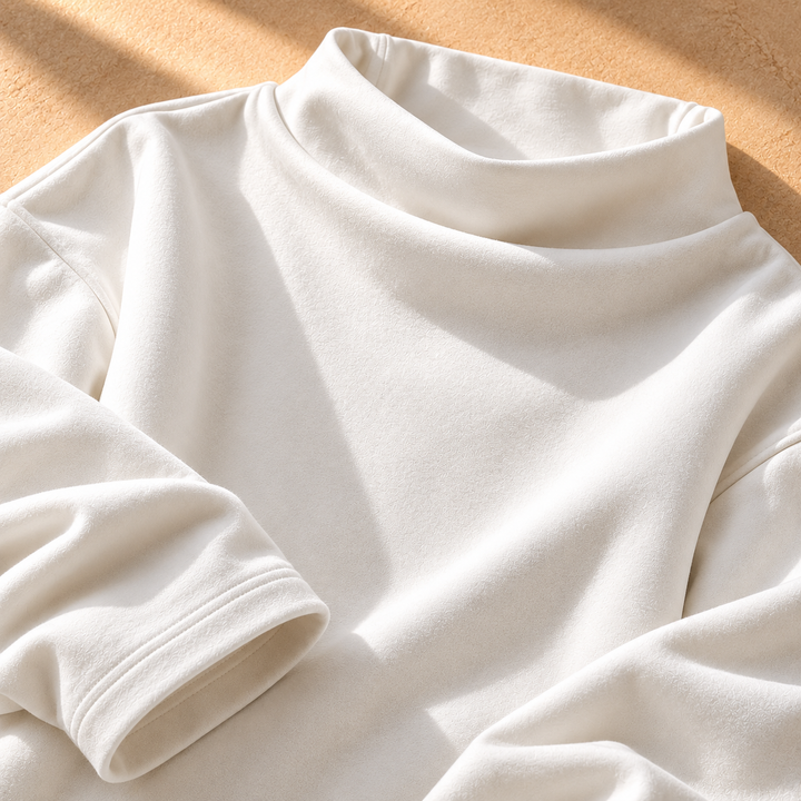 Eleanor Funnel-Neck Top