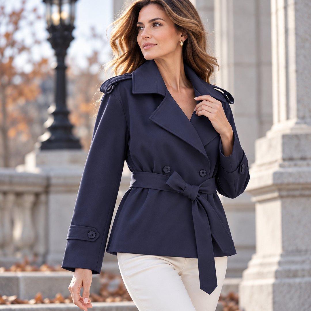 Margot Belted Trench Jacket