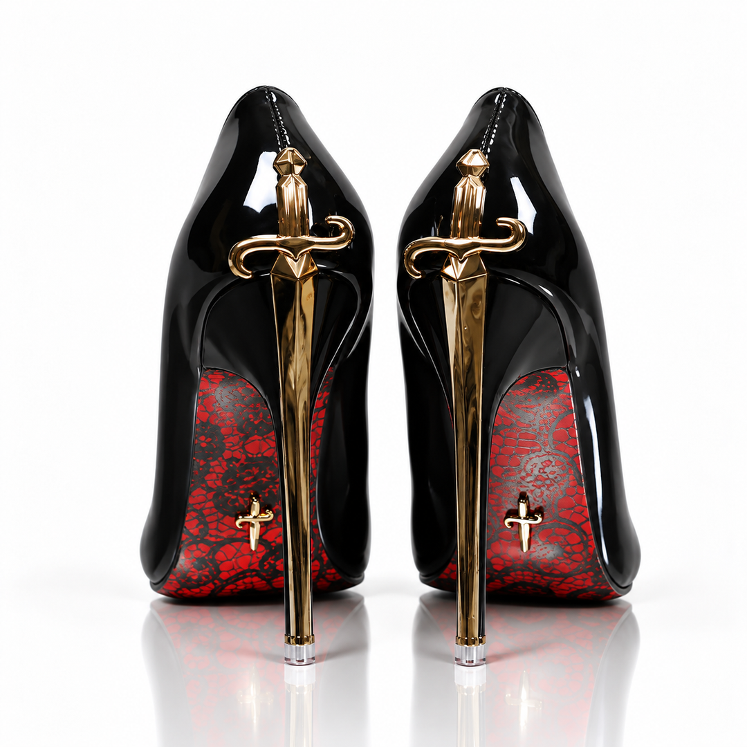 Toledo Dagger Heel Pumps