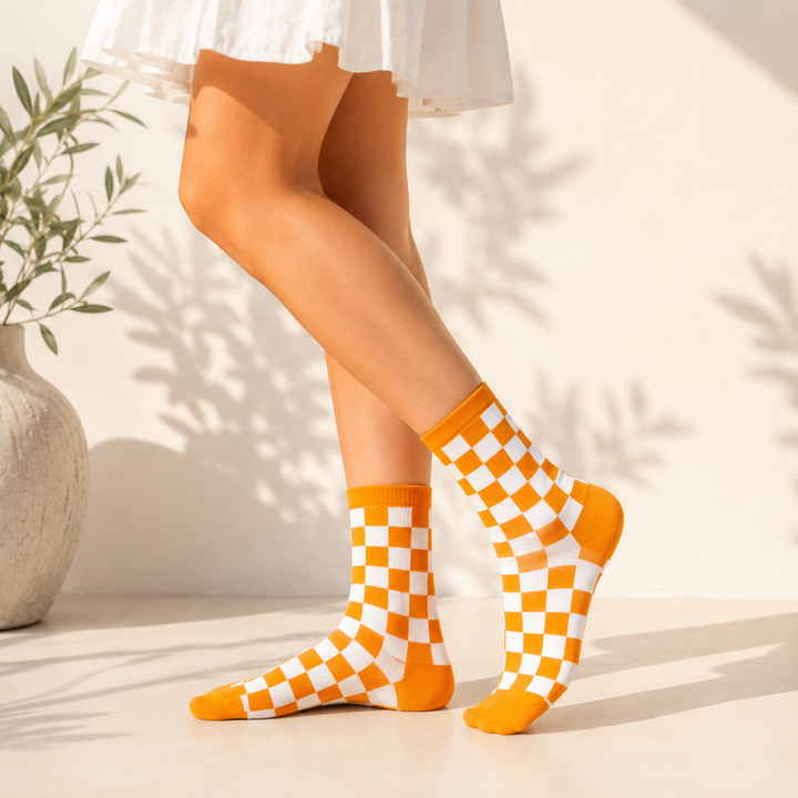 Checkmate Crew Socks