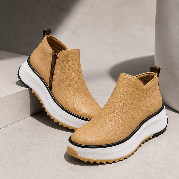 Natalia Platform Ankle Boots