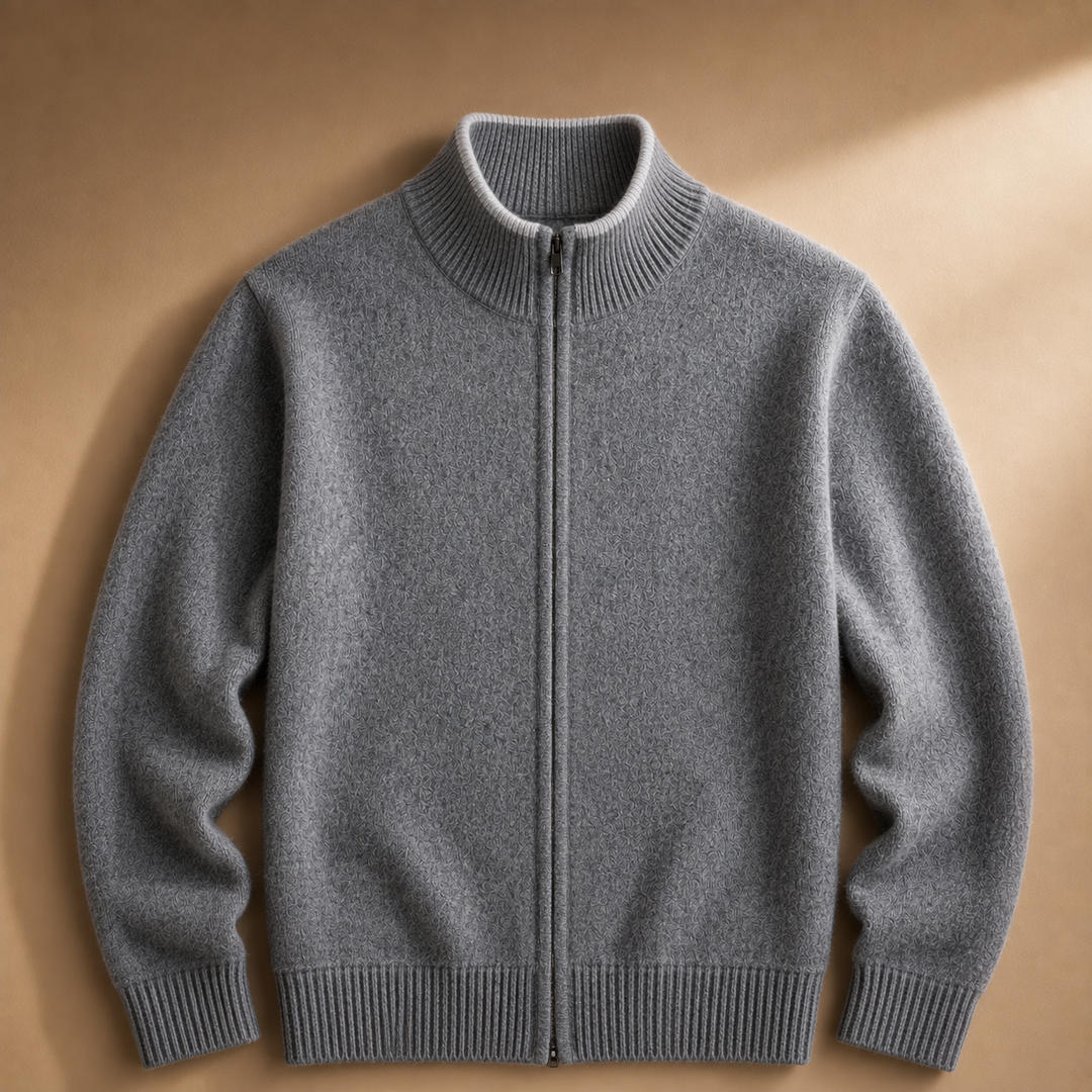 Jacob Brushed Knit Zip