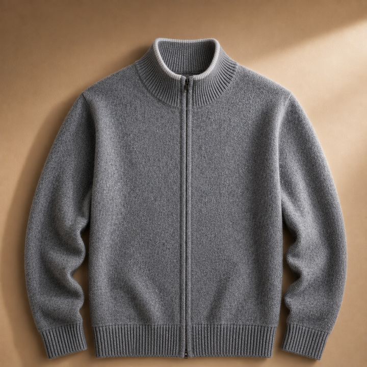 Jacob Brushed Knit Zip