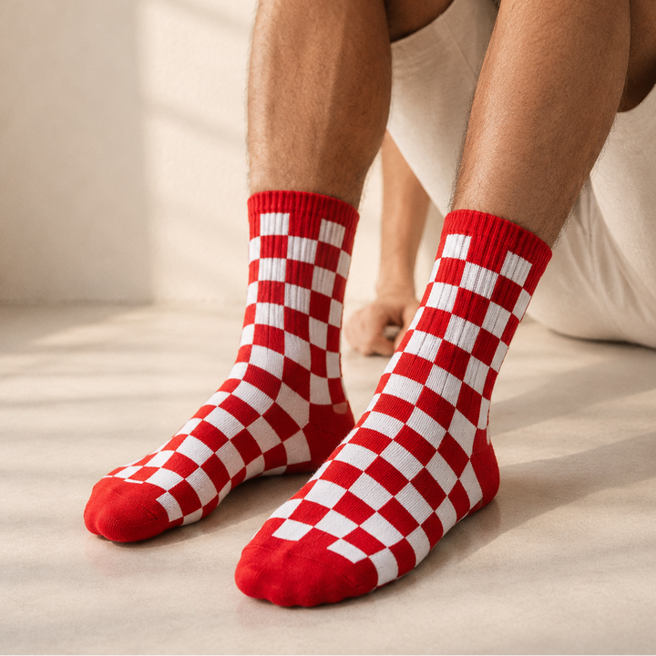 Checkmate Crew Socks