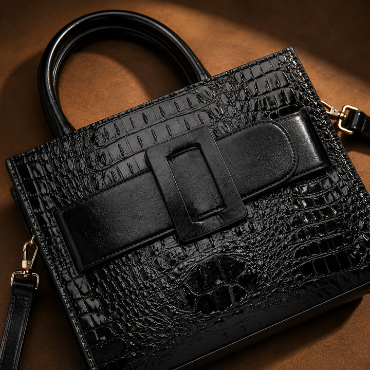 The Kensington Croc Tote
