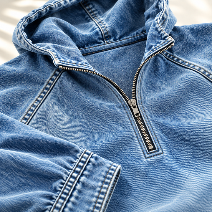 Jacob Washed Zip Hoodie