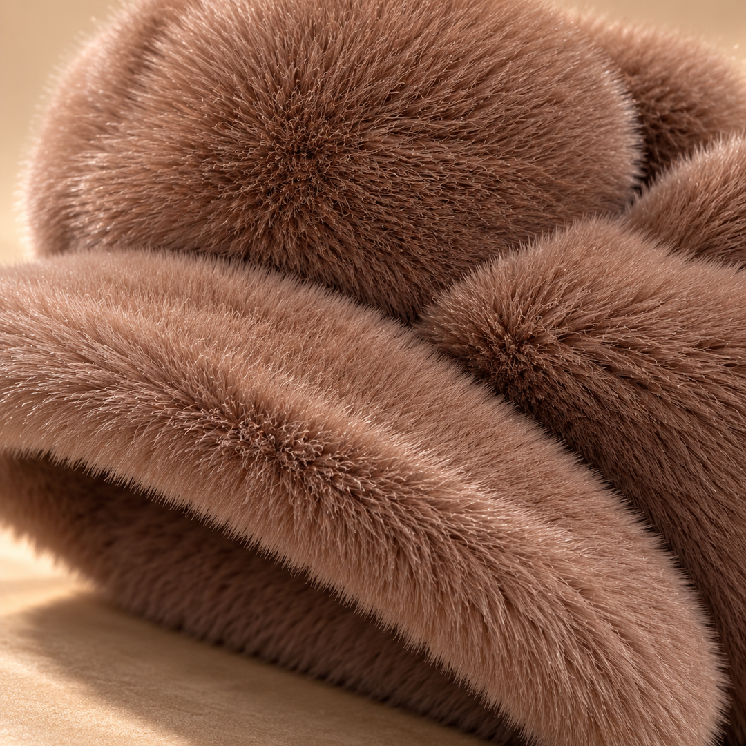 Banff Plush Newsboy Cap