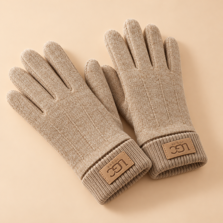 Banff Cashmere-Blend Touchscreen Gloves