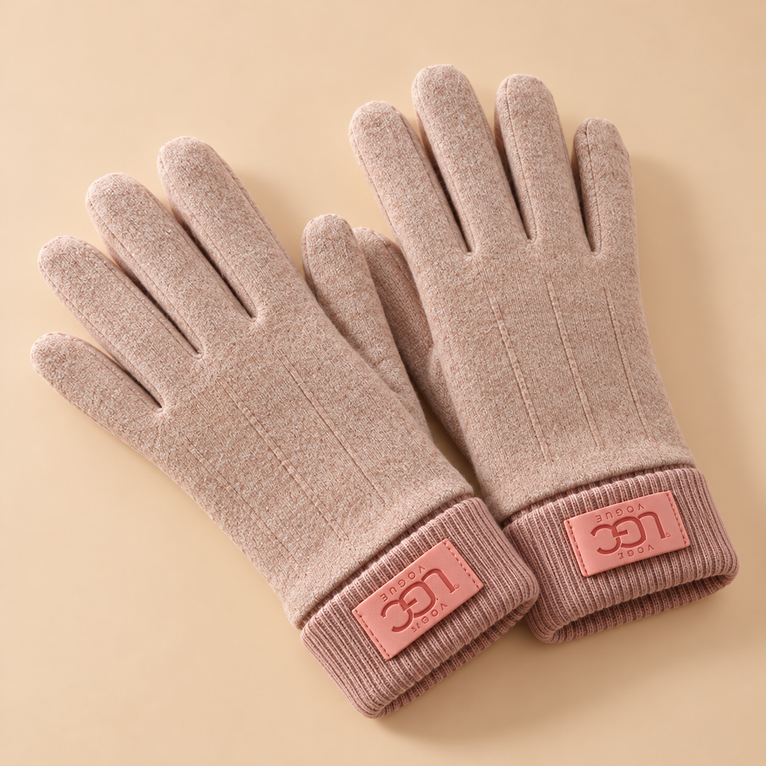 Banff Cashmere-Blend Touchscreen Gloves