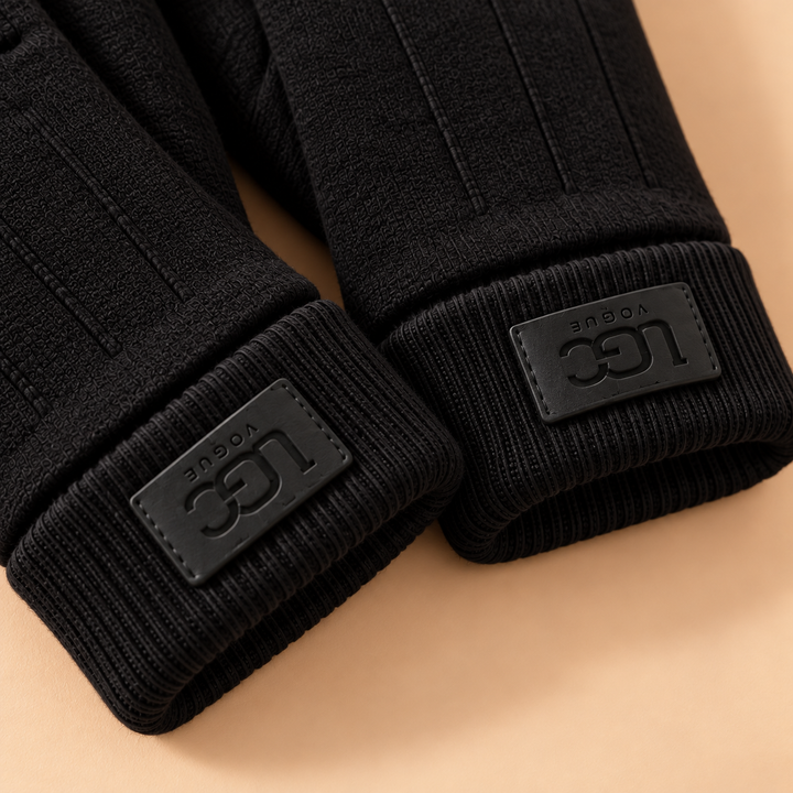 Banff Cashmere-Blend Touchscreen Gloves