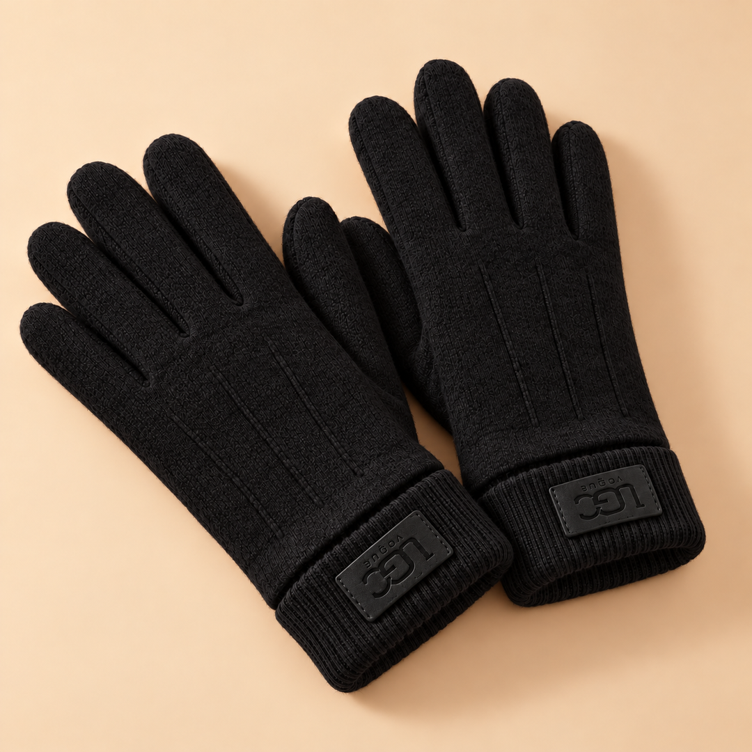 Banff Cashmere-Blend Touchscreen Gloves