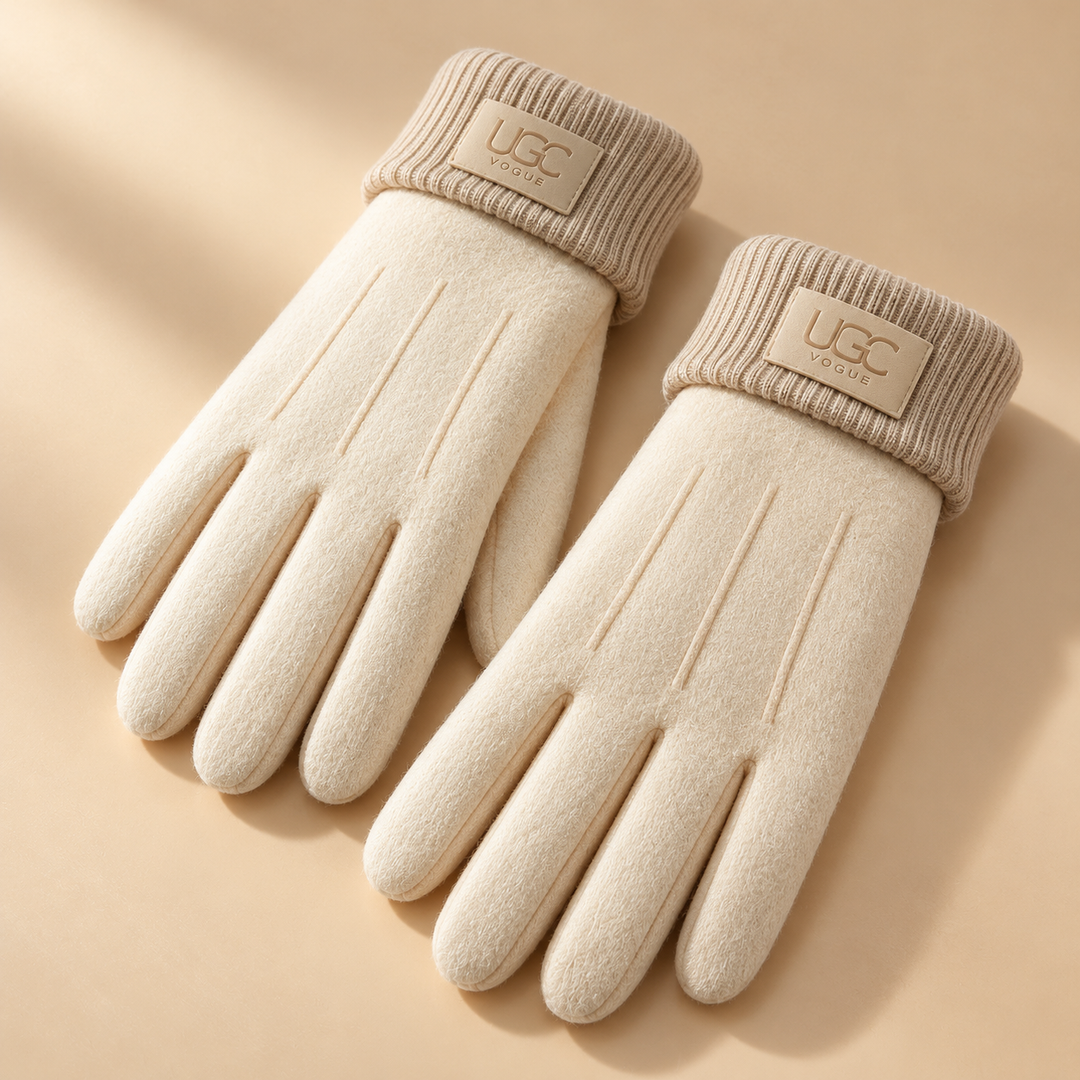 Banff Cashmere-Blend Touchscreen Gloves