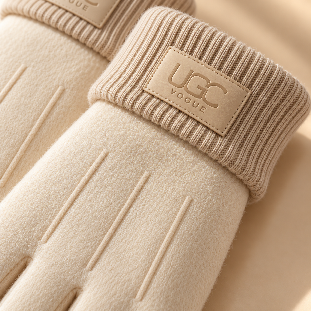 Banff Cashmere-Blend Touchscreen Gloves