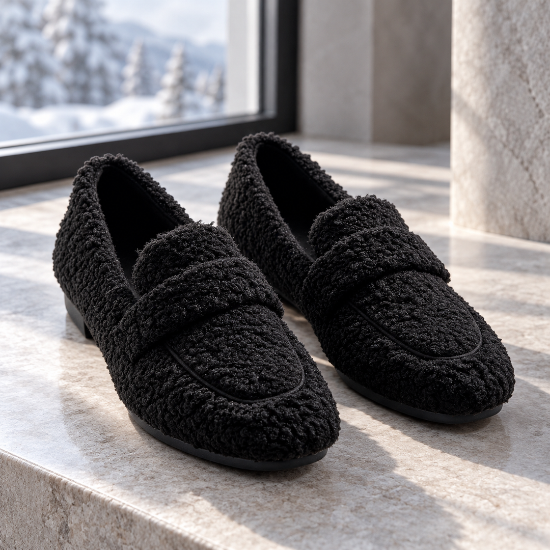 Nora Teddy Loafers