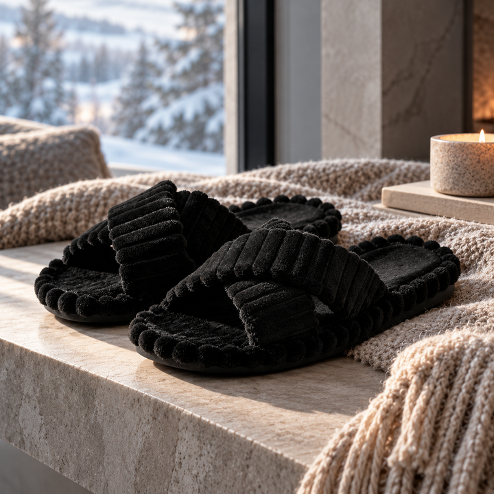 Nora Plush Slippers