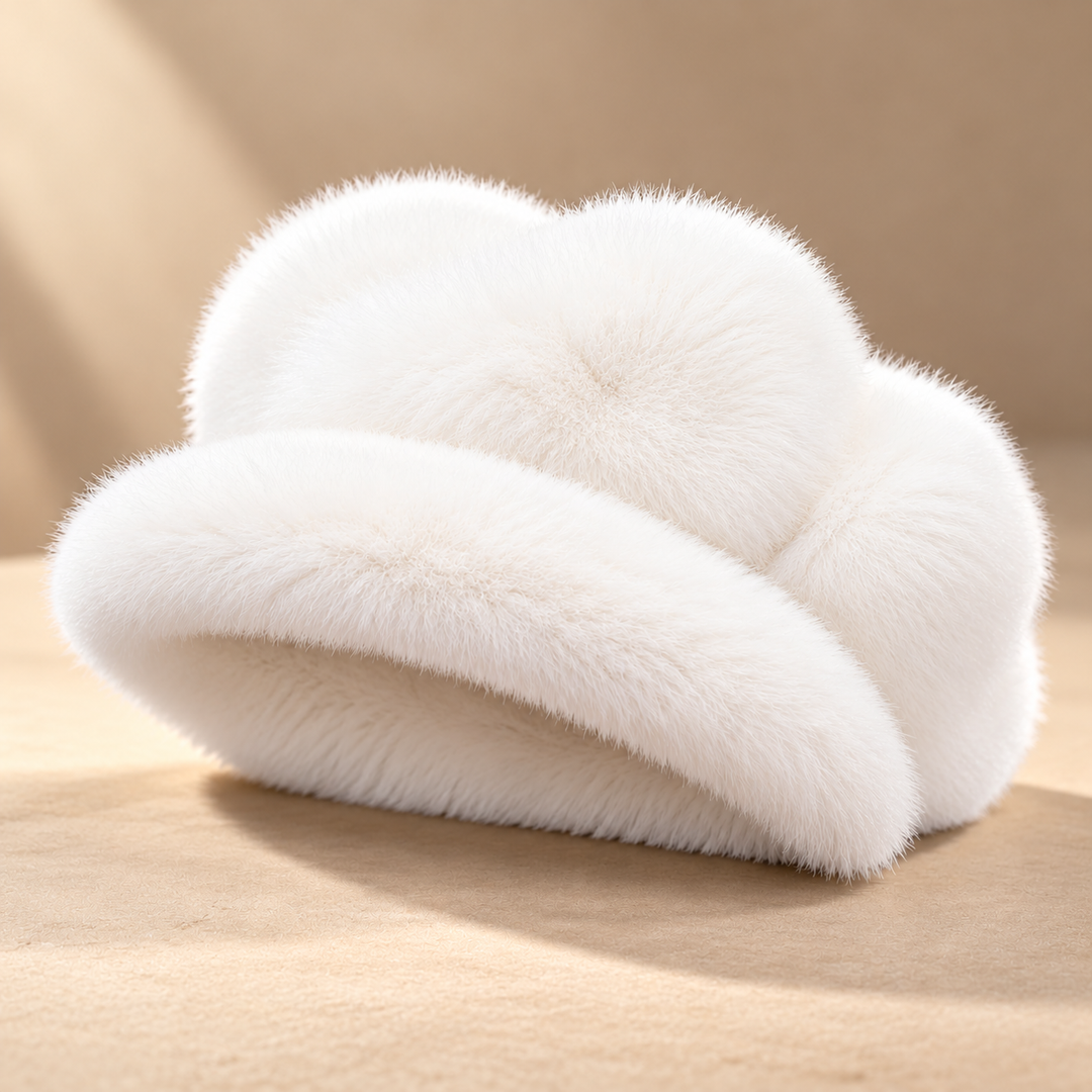 Banff Plush Newsboy Cap
