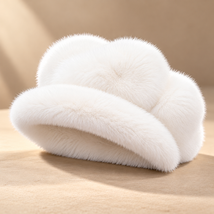Banff Plush Newsboy Cap