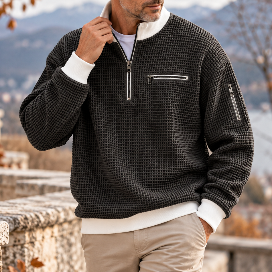 Banff Waffle Quarter-Zip
