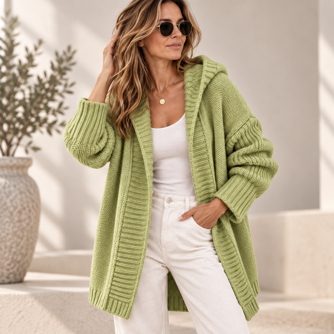 The Hampton Hooded Cardigan