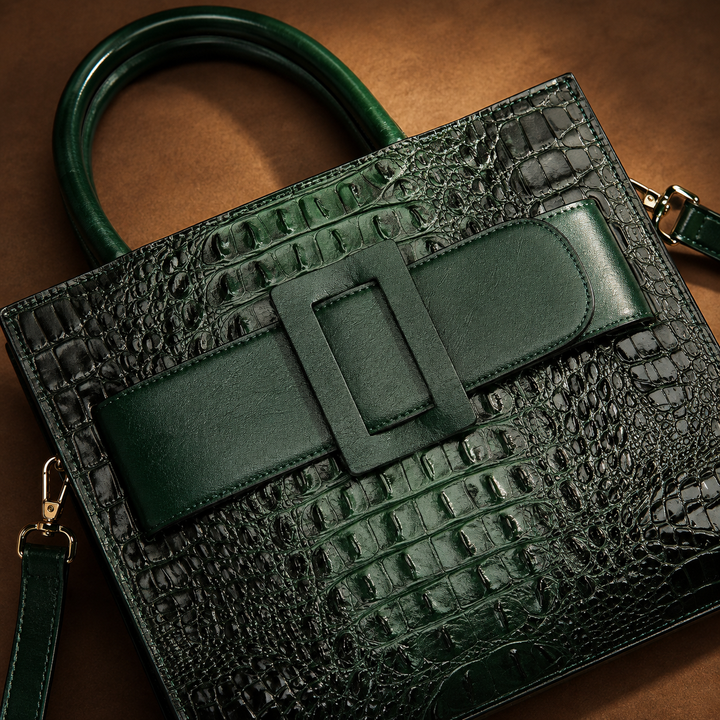 The Kensington Croc Tote