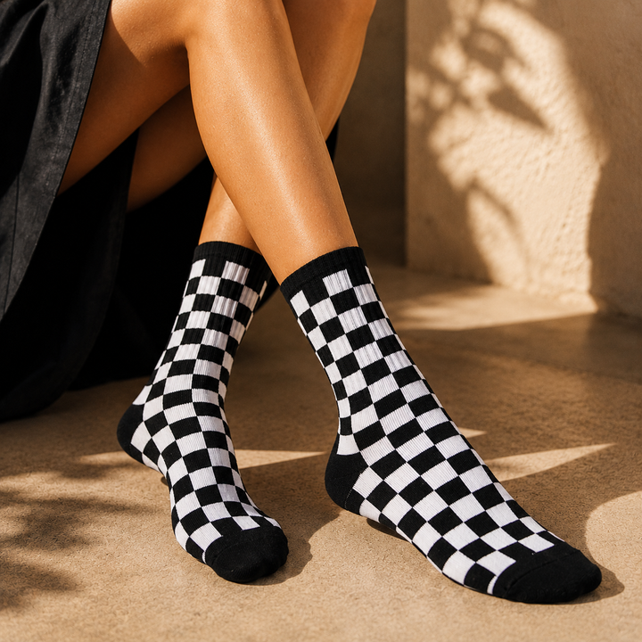 Checkmate Crew Socks