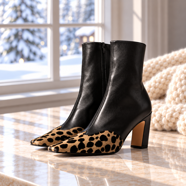 Savannah Two-Tone Boots