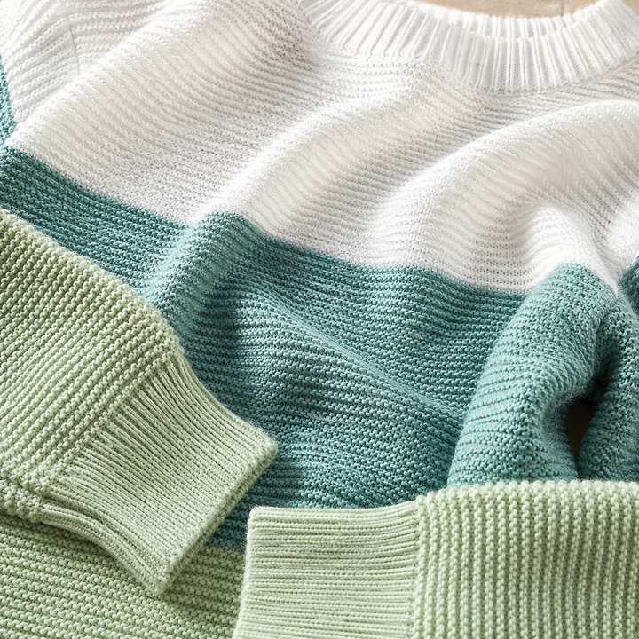 Frances Signature Colorblock Knit