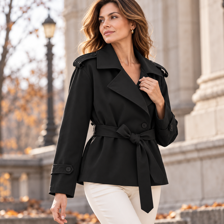 Margot Belted Trench Jacket