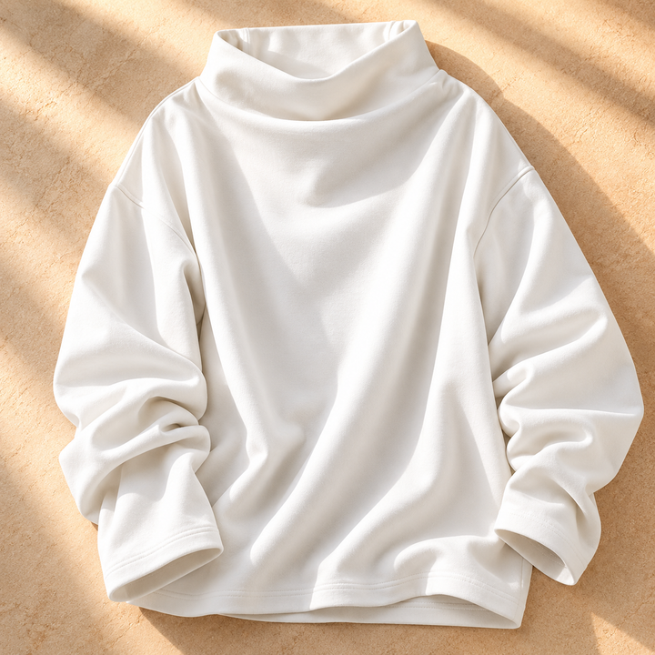 Eleanor Funnel-Neck Top