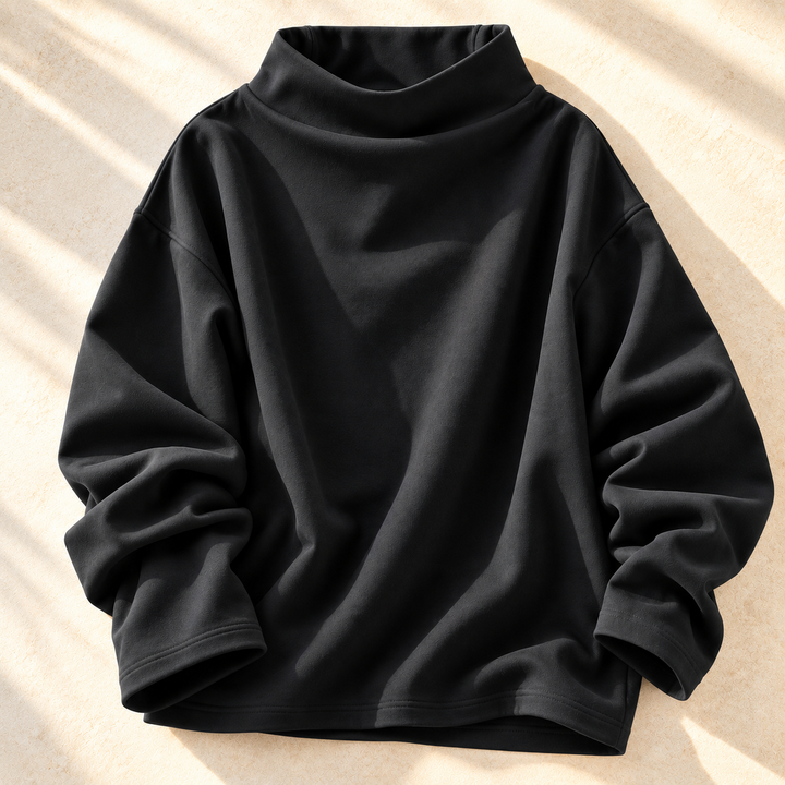Eleanor Funnel-Neck Top