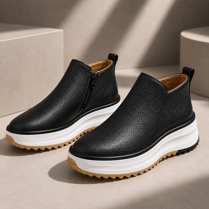 Natalia Platform Ankle Boots