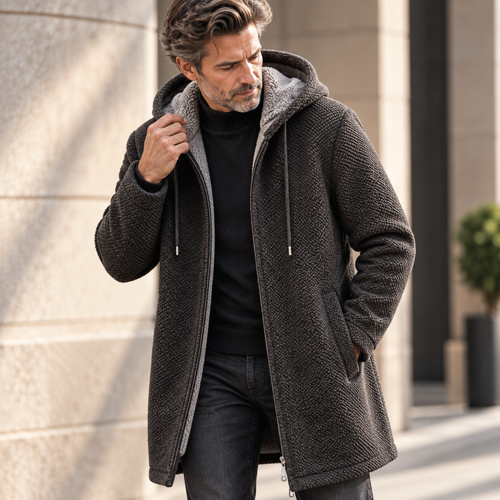 Jacob Hooded Cardigan