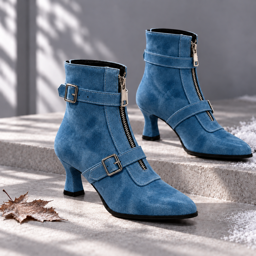 Harper Lane Kitten Zip Boots