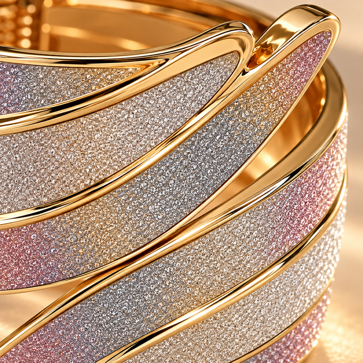 Aurora Glide Cuff Bracelet