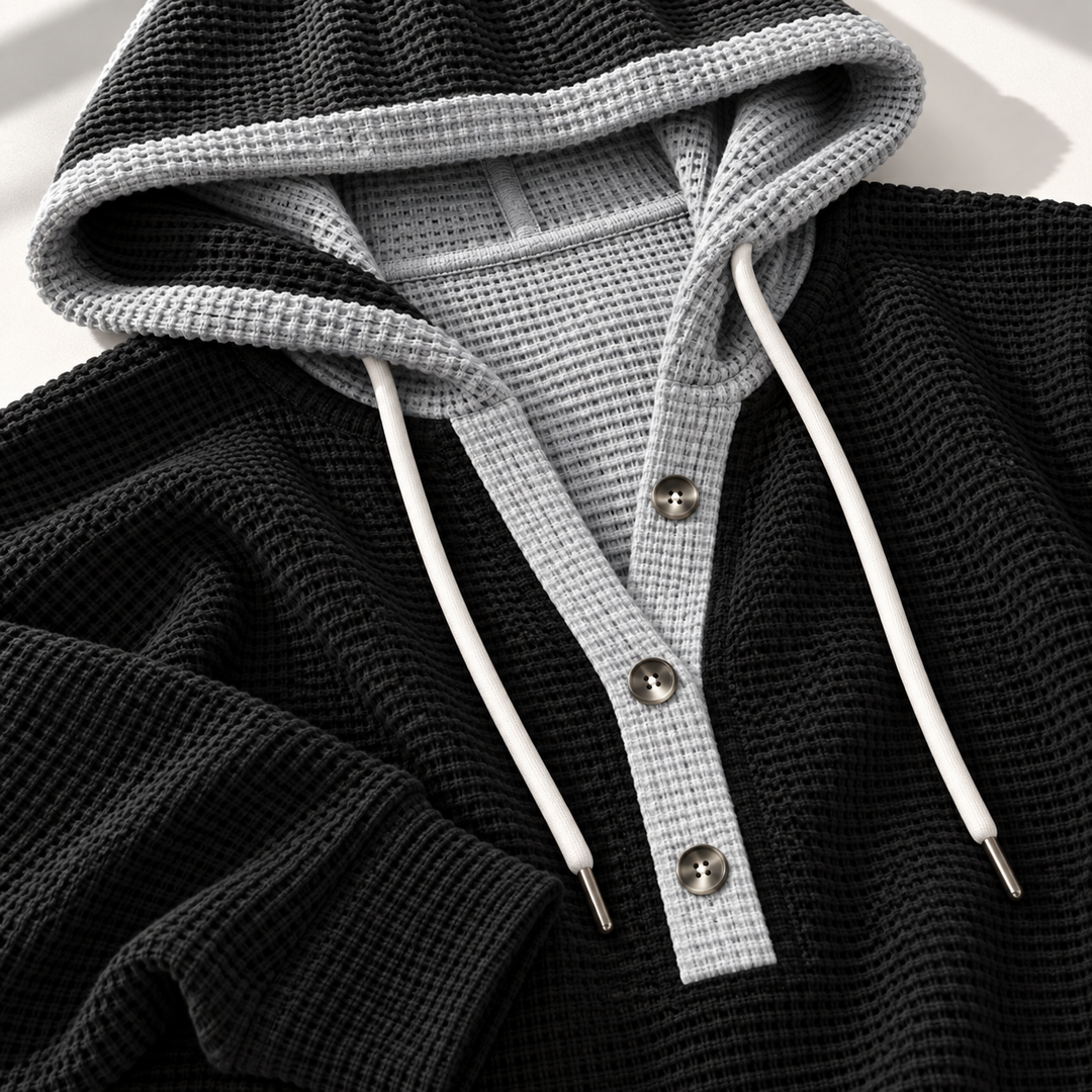 Jesse Bell Waffle Henley