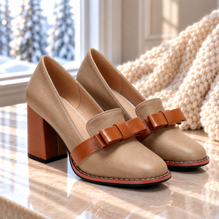 Clara Bow Loafer Heels