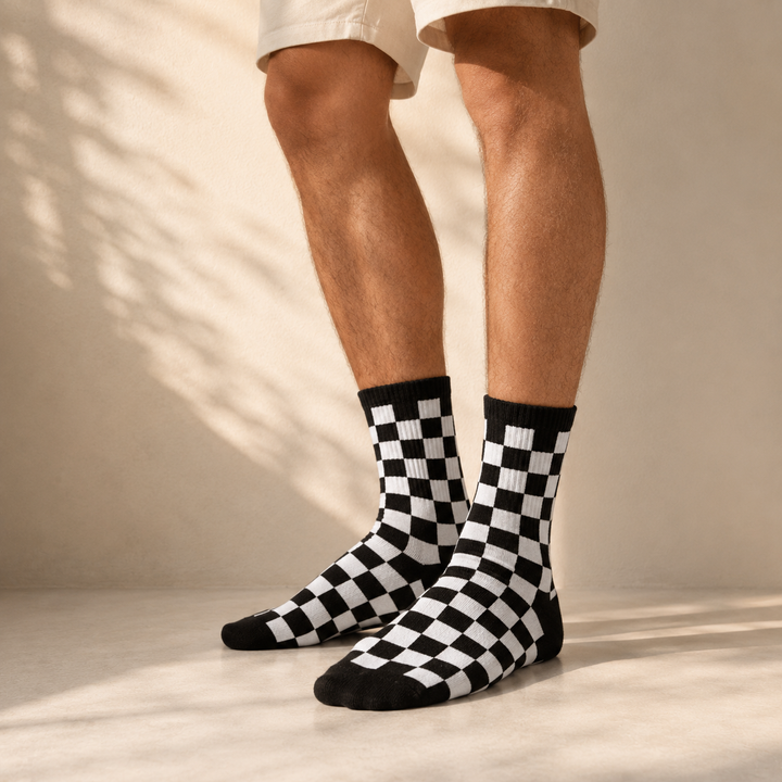 Checkmate Crew Socks