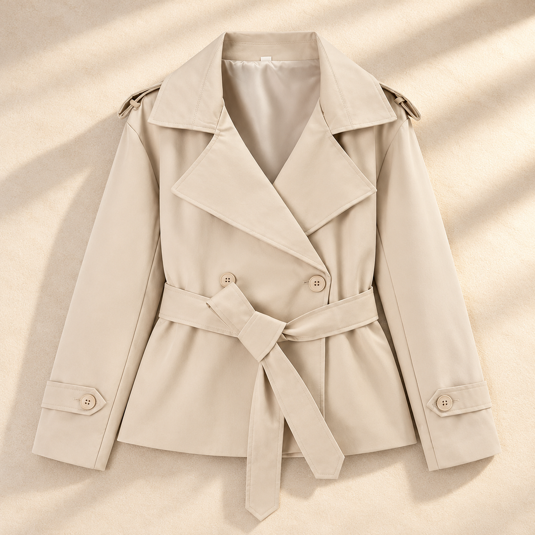 Margot Belted Trench Jacket