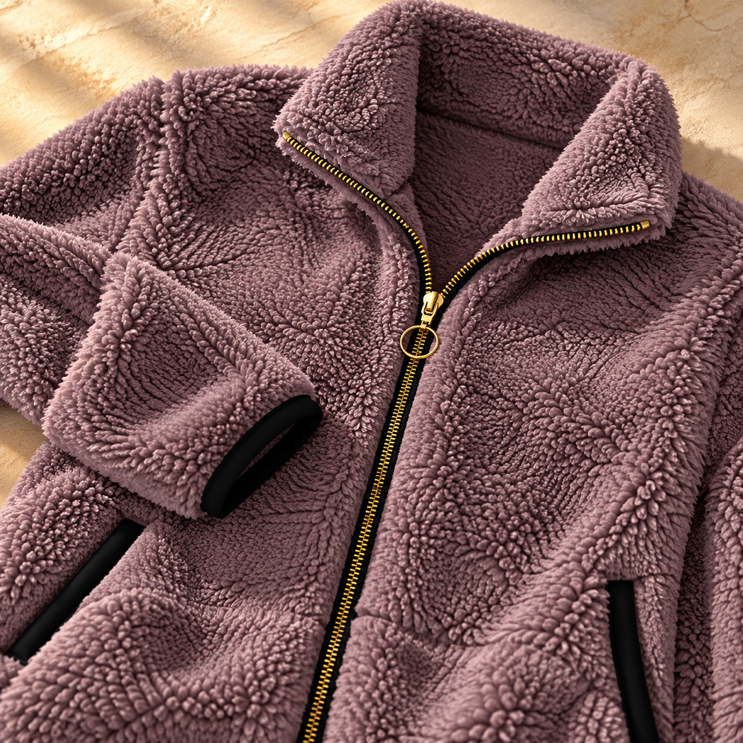 Margot Zip Teddy Fleece