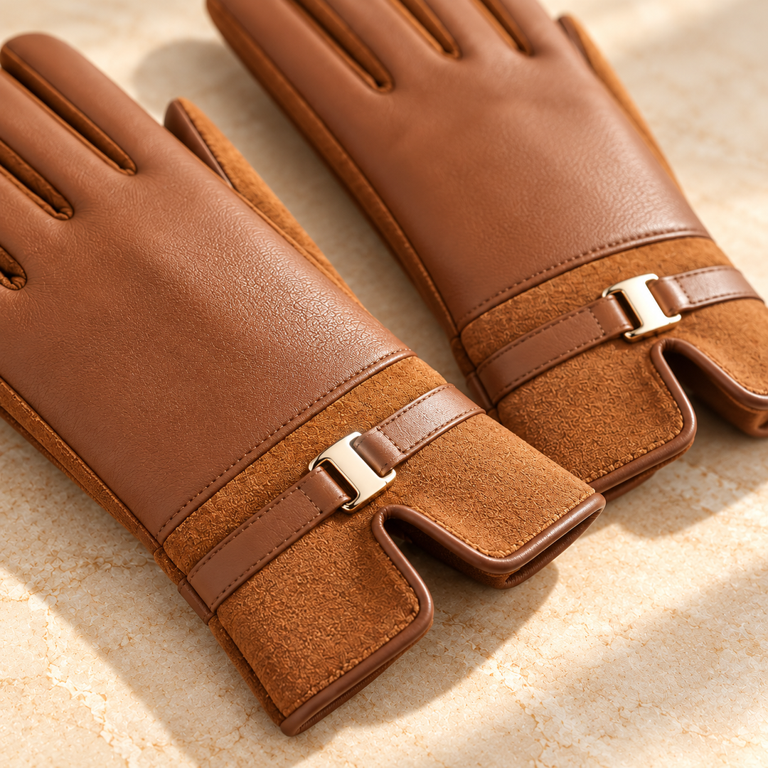 Helena Belted Cuff Gloves