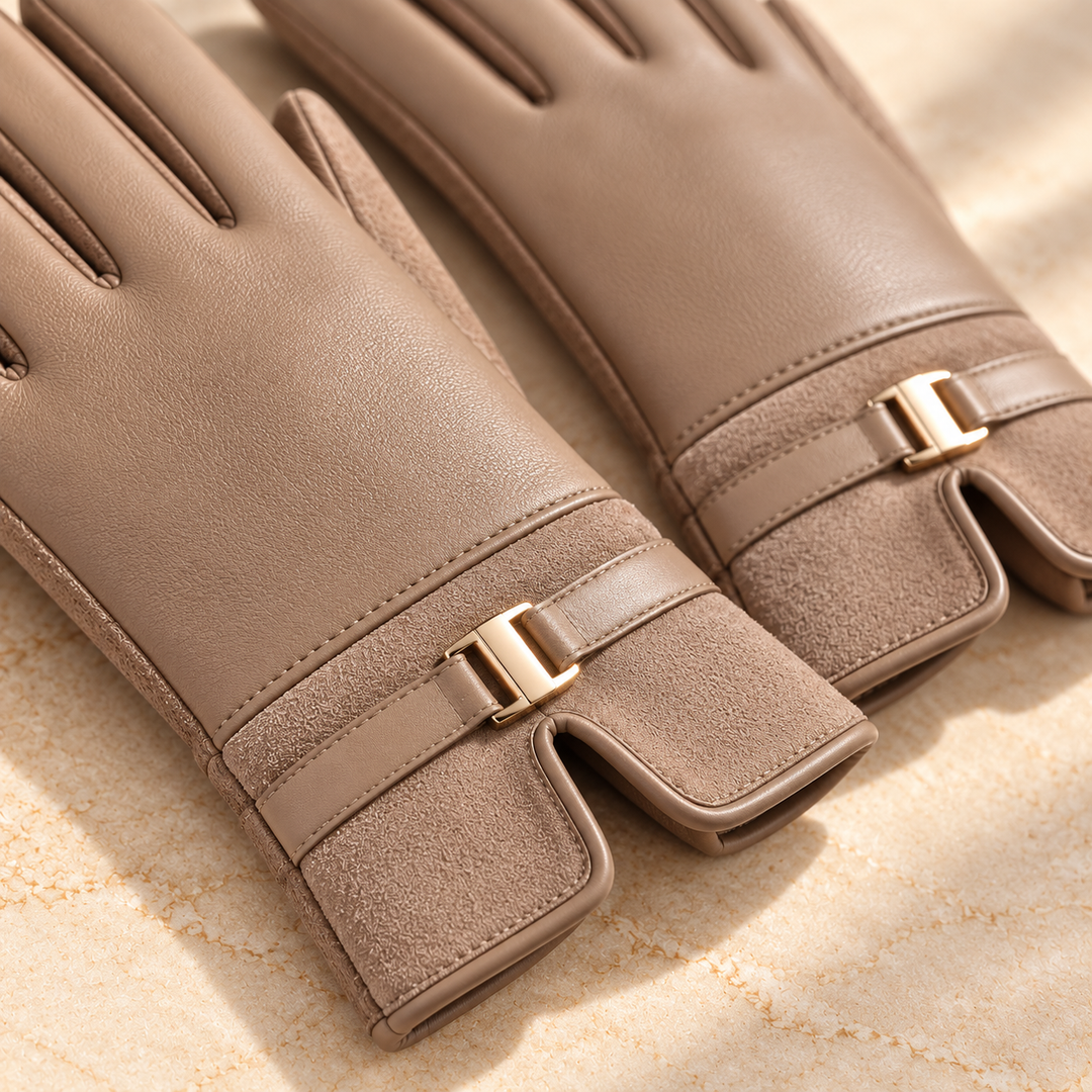 Helena Belted Cuff Gloves