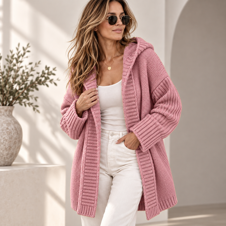 The Hampton Hooded Cardigan