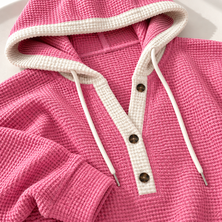 Jesse Bell Waffle Henley