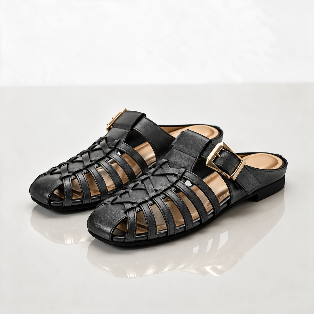 Rosalind Woven Mules